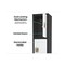 Adiroffice 12 in W, 12 in D, 72 in H, Steel ADI629-204-B-W-PKG-2 - alternate 7